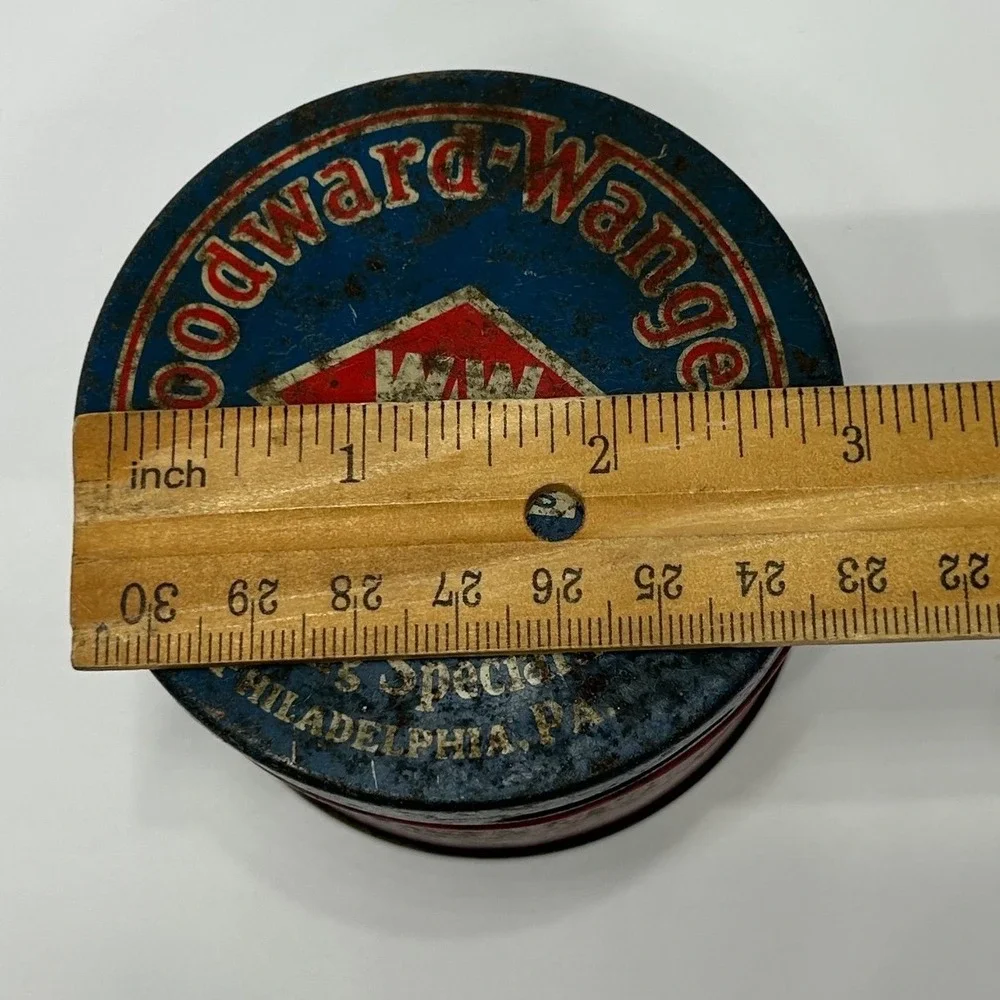 Vintage Woodward Wanger Never Drip Faucet Washers Tin Philadelphia PA‎ Advertise